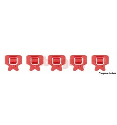 Topes para rodillera Alpinestars extension stops for fluid knee brace rojo 2016