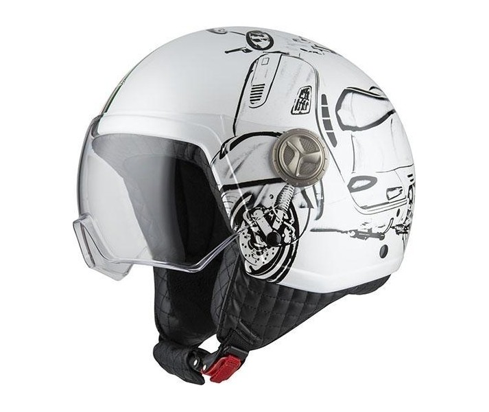 Casco NZI Zeta 2 W-Vespa Turia Blanco |050288A045|