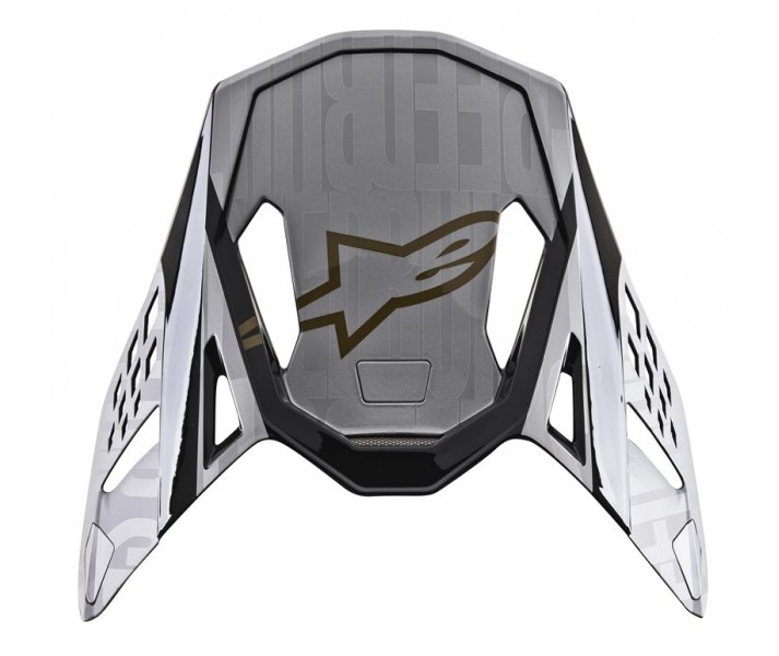 Visor S-M10 - Alloy Silver Black Gold M&G |8981620-1905|