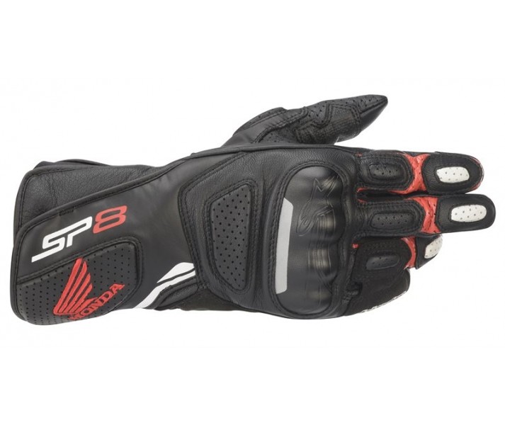 Guantes Alpinestars Honda Sp-8 V2 Negro Rojo |3558420-123|