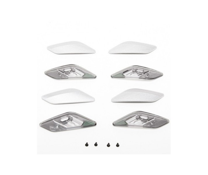 Recambio Shoei Ventilación Posterior Xr-1100 Gris Plata |70110TPLSLV|