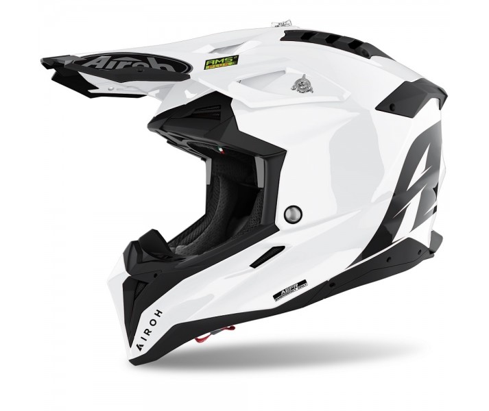 Casco Airoh Aviator 3 Color Blanco Brillo |AV314|