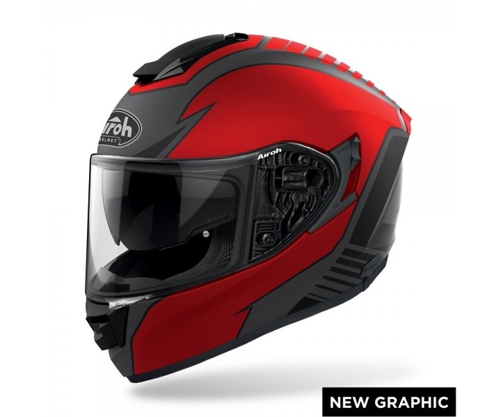 Casco Airoh ST 501 Type Rojo Mate |ST.5T55|