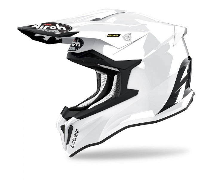 Casco Airoh Striker Color Blanco Brillo |STK14|