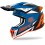 Casco Airoh Striker Axe Naranja Azul Mate |STKA18|