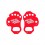 Reforzamiento Acerbis Palmino Rojo |0022717.110|