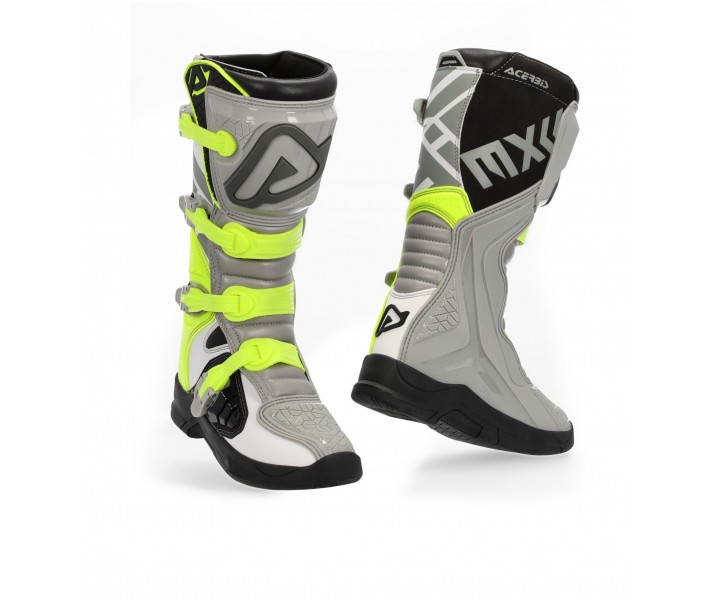 Botas Acerbis Stivale X-Team Gris Amarillo |0022999.290|