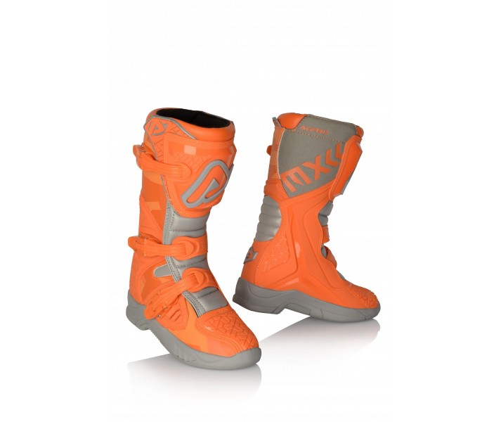 Botas Infantil Acerbis X-Team Jr Naranja Gris |0024249.207|