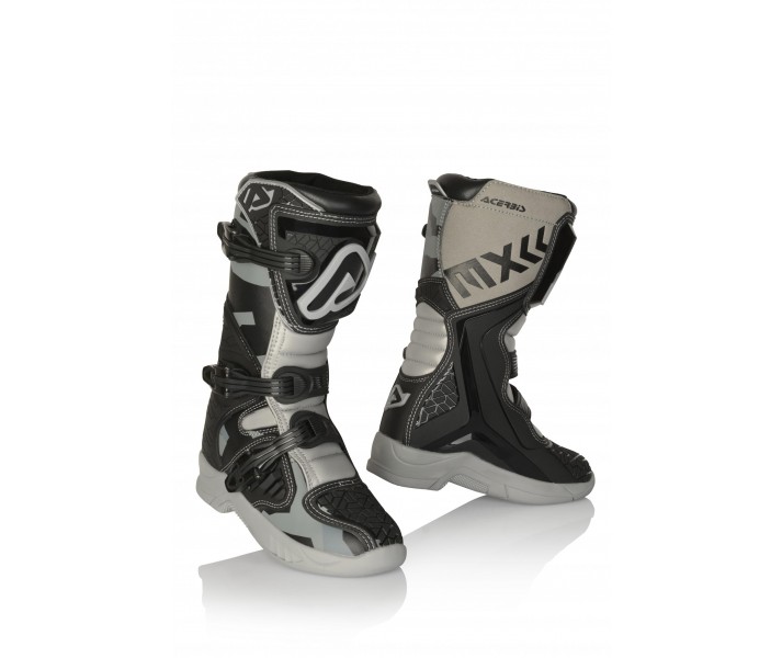 Botas Infantil Acerbis X-Team Jr Negro Gris |0024249.319|