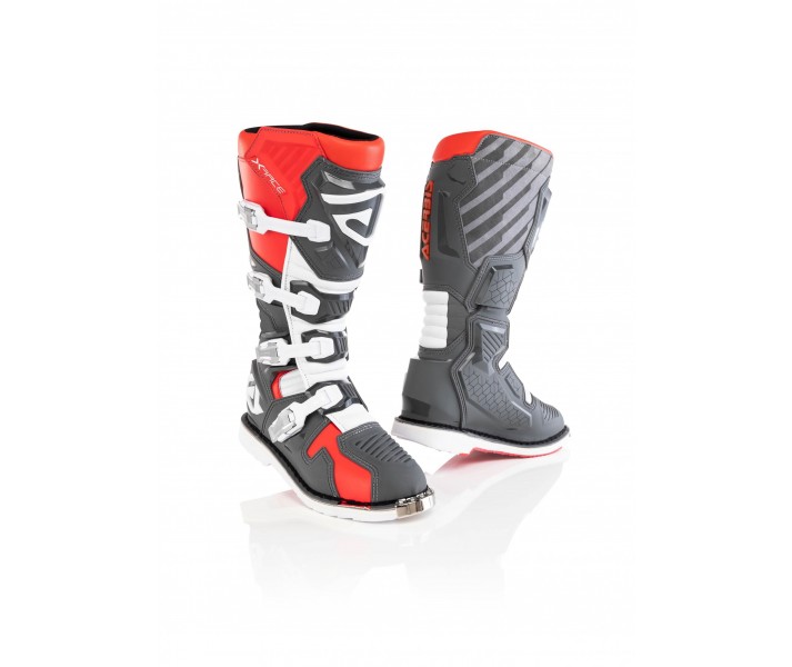 Botas Acerbis Stivale X-Race Rojo Gris |0024359.347|