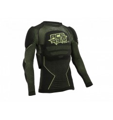 Camiseta Protección Acerbis X-Fit Future Level 2 Negro Amarillo |0024534.318|