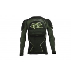 Camiseta Protección Acerbis X-Fit Future Level 2 Negro Amarillo |0024534.318|