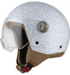 Casco Nzi Zeta 2 Brocado Blanco |050288G327|