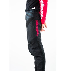 Pantalón Offroad Fabregues Mx Negro Rojo
