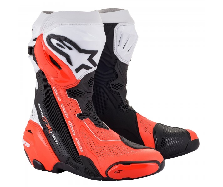 Botas Alpinestars Supertech R Vented Rojo Negro |2220121-124|