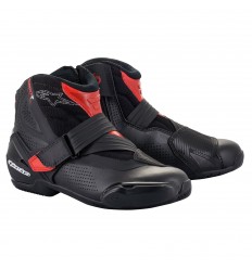 Botas Alpinestars SMX-1 R V2 Vented Negro Rojo |2224021-13|