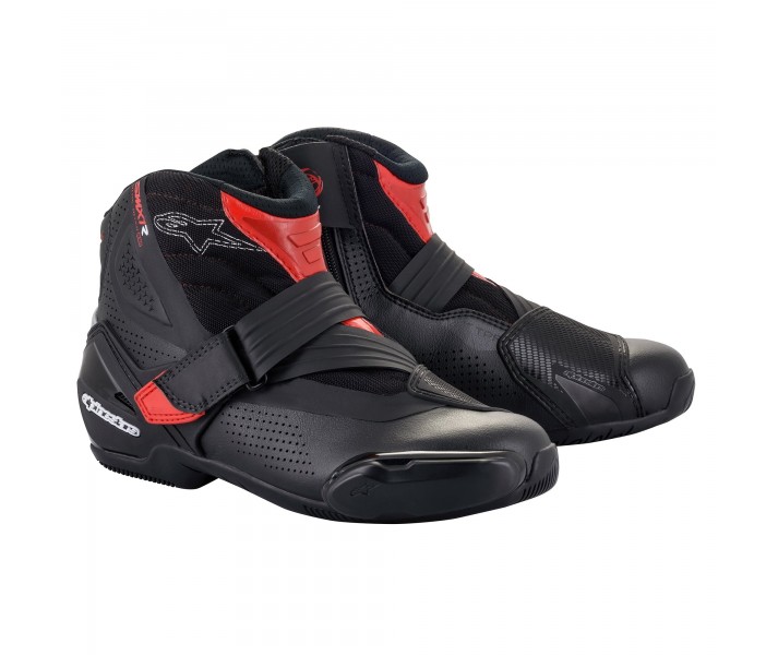 Botas Alpinestars SMX-1 R V2 Vented Negro Rojo |2224021-13|