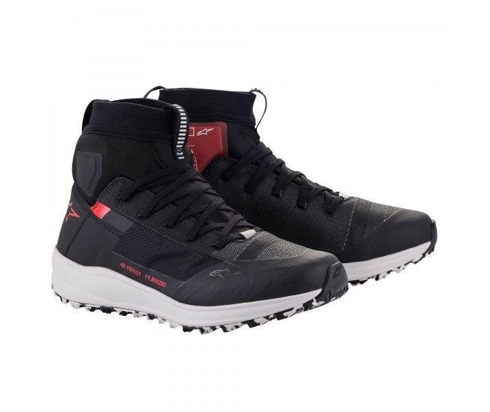 Botas Alpinestars Speedforce Negro Blanco Rojo |2654321-123|