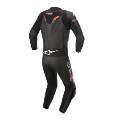 Mono Alpinestars GP Force Chaser Leather 2Pz Negro Rojo |3160321-1030|