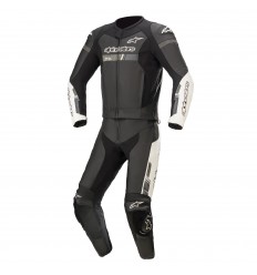 Mono Alpinestars GP Force Chaser Leather 2Pz Negro Blanco |3160321-12|