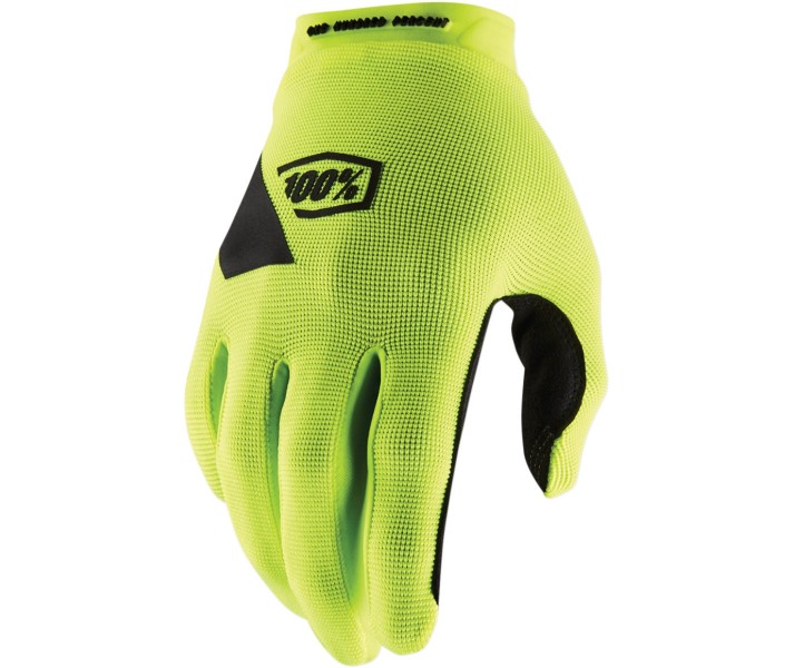 Guantes 100% Ridecamp Amarillo Fluor |33305756|