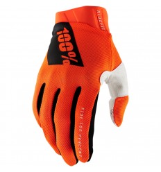 Guantes 100% Ridefit Naranja |33306619|