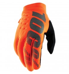 Guantes 100% Infantil Brisker Naranja |33321446|