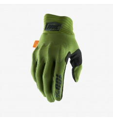 Guantes 100% Cognito D30 Verde/Negro