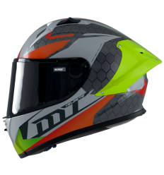 Casco MT Kre+ Carbon Projectile Gris Brillo |13027383203|