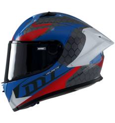 Casco MT Kre+ Carbon Projectile Azul Brillo |13027383703|