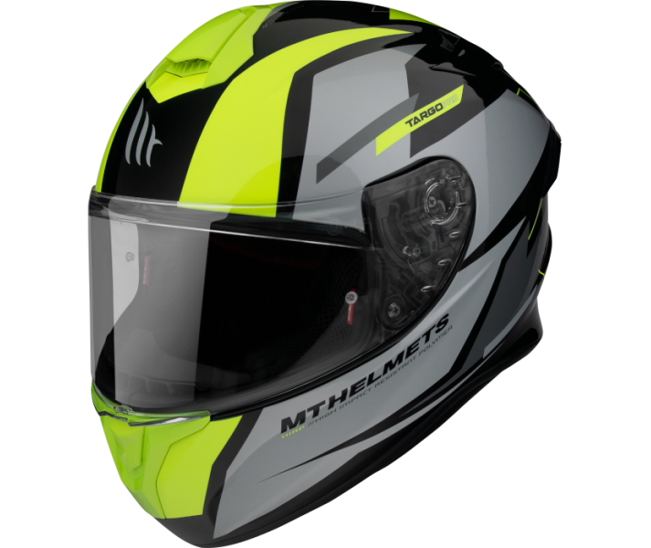 Casco MT Targo Pro Sound Amarillo Fluor |13047420303|