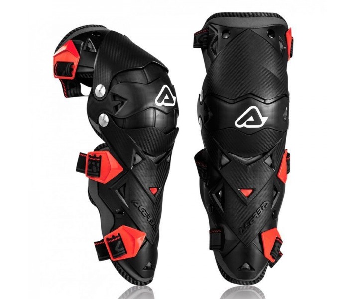 Rodillera Acerbis Impact EVO 3.0 Negro Rojo |0021608.323|