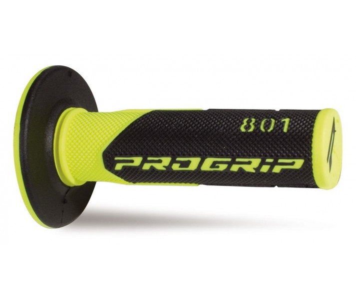 Puños Progrip 801 Mx Amarillo Negro |801-204|