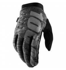 Guantes 100% Brisker Cold Gris |33305710|