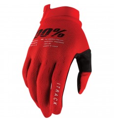 Guantes 100% Itrack Rojo |33306596|