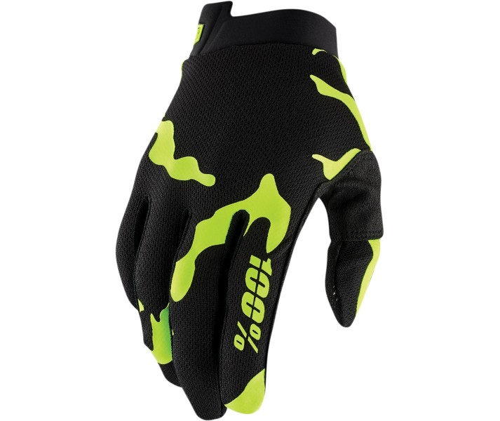 Guantes 100% Itrack Salmander Negro |33306610|