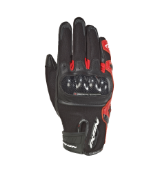 Guantes Ixon Rs Rise Air Negro/Rojo