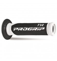 Puños Progrip 732 Dual Negro Blanco |06302029|