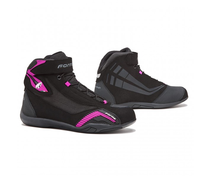 Botas Forma Mujer Casual Genesis Lady Negro Fucsia |3077501036|