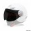 Pantalla Para Casco Mt Corta Negra(Mecanismos Incl.)Urban Ii / Urban Kid