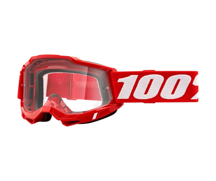 Máscara 100% Accuri 2 Otg Rojo Transparente |26012859|