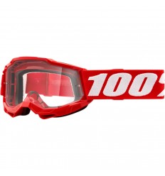 Máscara Infantil 100% Accuri 2 Rojo Transparente |26012864|