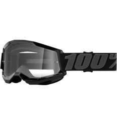 Máscara 100% Strata 2 Negro Transparente |26012924|