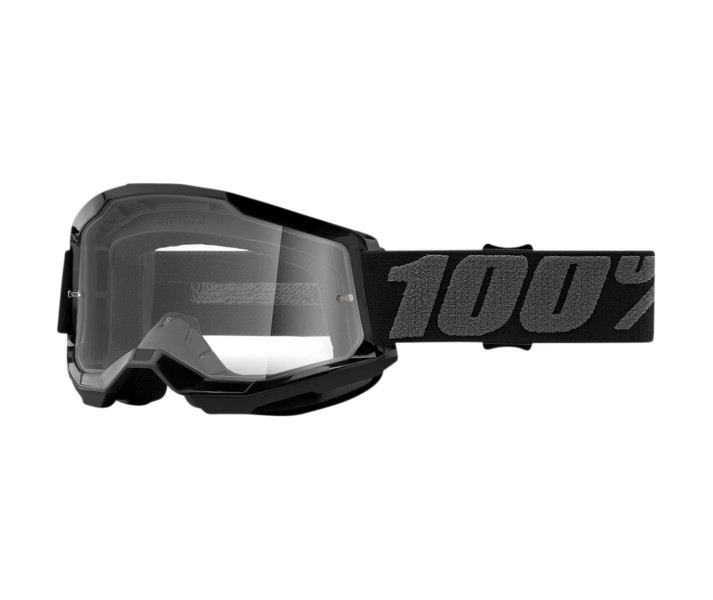 Máscara 100% Strata 2 Negro Transparente |26012924|
