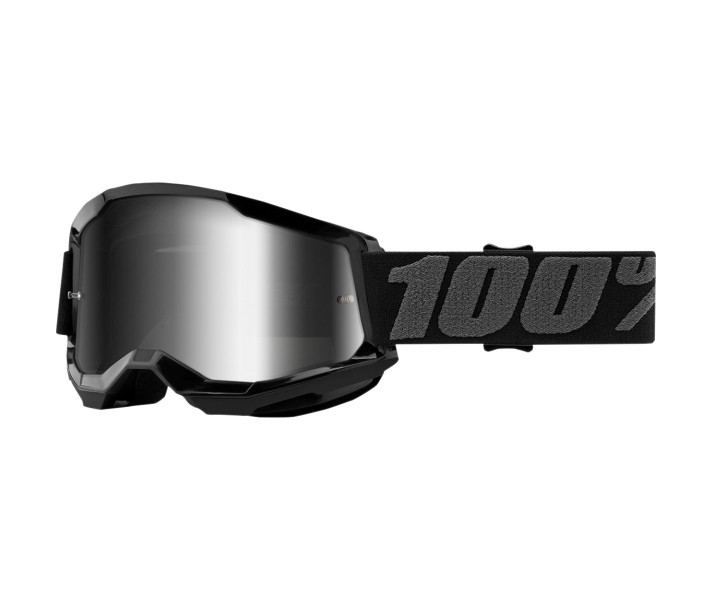 Máscara 100% Strata 2 Mirror Negro Plata |26012943|