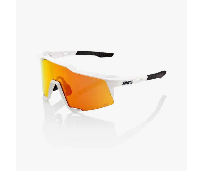 Gafas de sol 100% Speedcraft - Soft Blanco - Lente Hiper Rojo |61001-412-02|