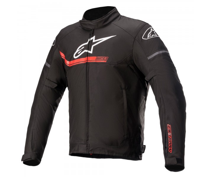 Chaqueta Alpinestars MM93 Impermeable Austin Negro Rojo |3200821-13|