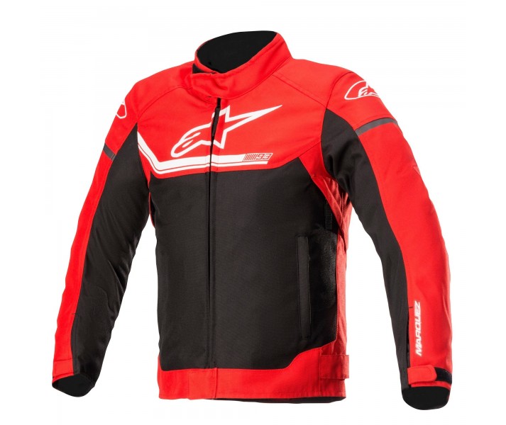 Chaqueta Alpinestras MM93 Infantil Impermeable Austin Rojo Negro |3290821-31|