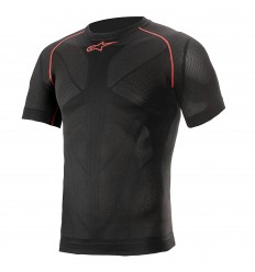 Camiseta Térmica Corta Alpinestars Ride Tech V2 Top Summer Negro |4752721-13|