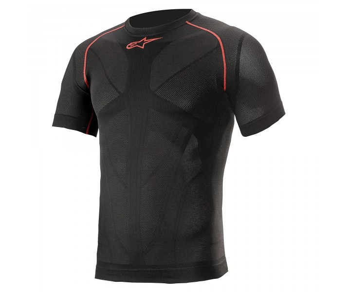 Camiseta Térmica Corta Alpinestars Ride Tech V2 Top Summer Negro |4752721-13|